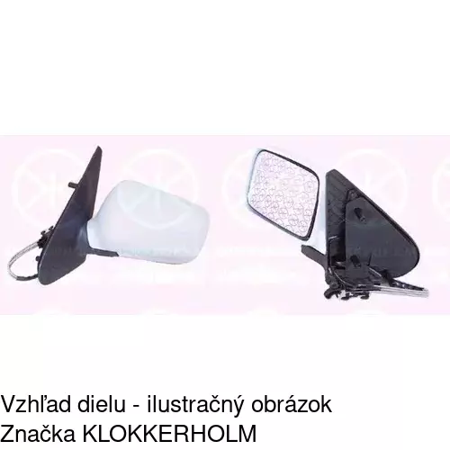 Vonkajšie zrkadlo 9524511E /POLCAR/ - obr. 4