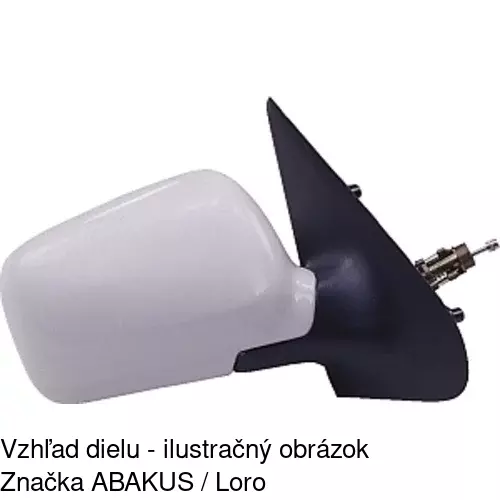 Vonkajšie zrkadlo 9524512E /POLCAR/ - obr. 3