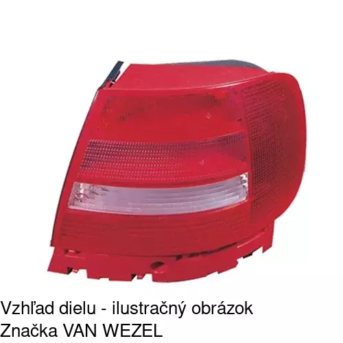 Zadné svetlo 9524883E /POLCAR/ - obr. 1
