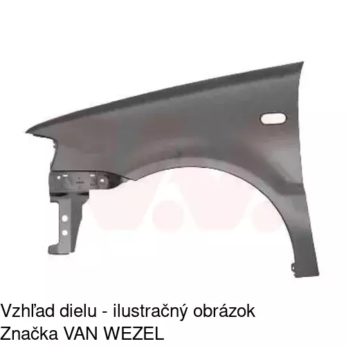 Predný blatník 952501-1 /POLCAR/ - obr. 1