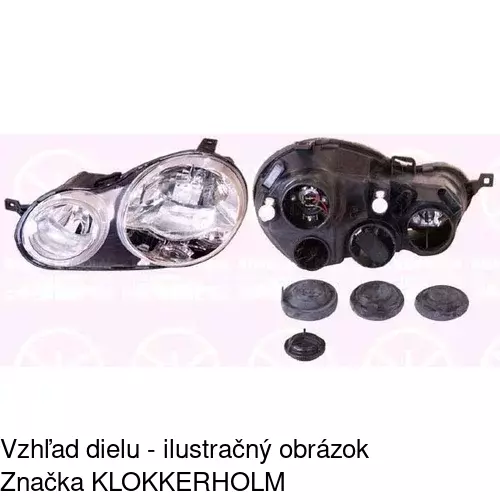 Hlavný reflektor 9526102E /POLCAR/ - obr. 3