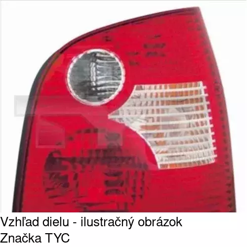 Zadné svetlo POLCAR 952688-E