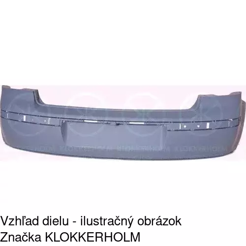 Zadný nárazník POLCAR 952696-2