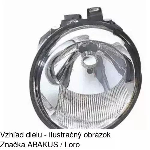 Hlavný reflektor 952810-C /POLCAR/ - obr. 5