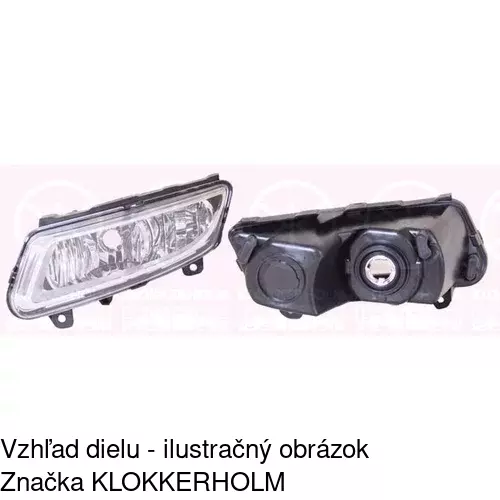 Hmlové svetlo - predné 9533293E /POLCAR/ - obr. 2