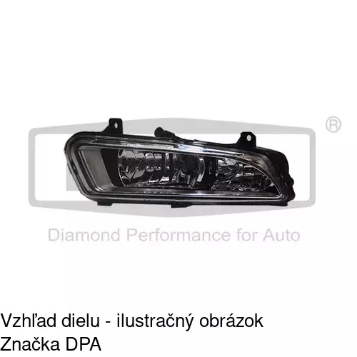 Hmlové svetlo - predné 9533303E /POLCAR/ - obr. 5