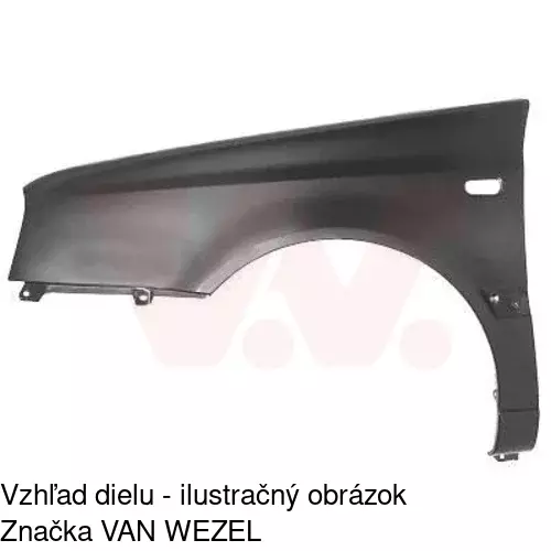 Predný blatník 953802-1 /POLCAR/ - obr. 4