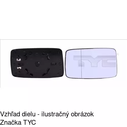 Vonkajšie zrkadlo 9538516M /POLCAR/ - obr. 2