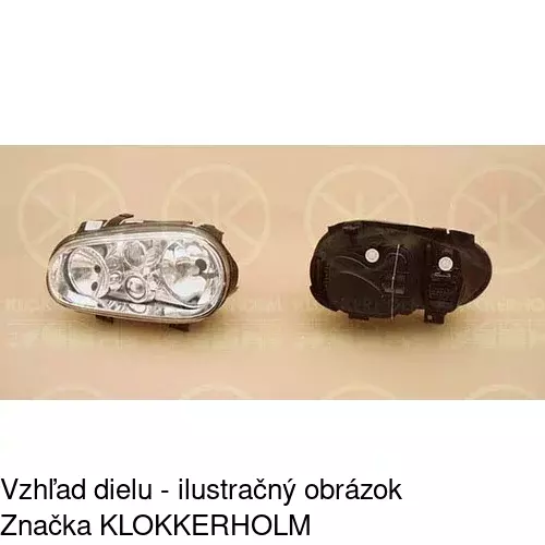 Hlavný reflektor 9541096E /POLCAR/ - obr. 3