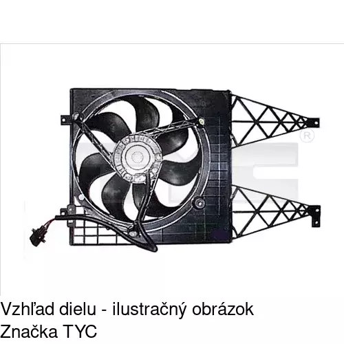 Rameno ventilátora 954123-2 /POLCAR/ - obr. 1
