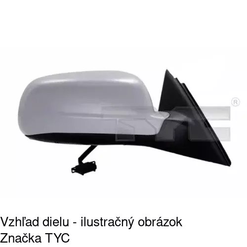 Rám vonkajšieho zrkadla 9541551PE /POLCAR/ - obr. 4