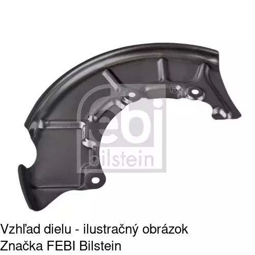 Brzdovy štít 9541OT-1 /POLCAR/ - obr. 1