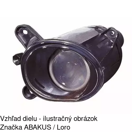 Hmlové svetlo - predné 954930-E /POLCAR/ - obr. 2