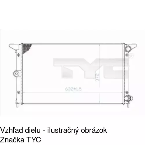 Chladiče vody 955008A2 /POLCAR/ - obr. 4