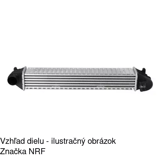 Chladiče vzduchu (Intercoolery) 9550J8-1 /POLCAR/ - obr. 3