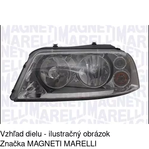 Hlavný reflektor 955110-U /POLCAR/ - obr. 1