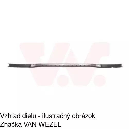Výstuha nárazníka 95550713 /POLCAR/ - obr. 2