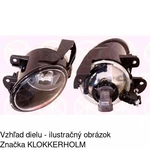 Hmlové svetlo - predné 9555302E /POLCAR/ - obr. 1