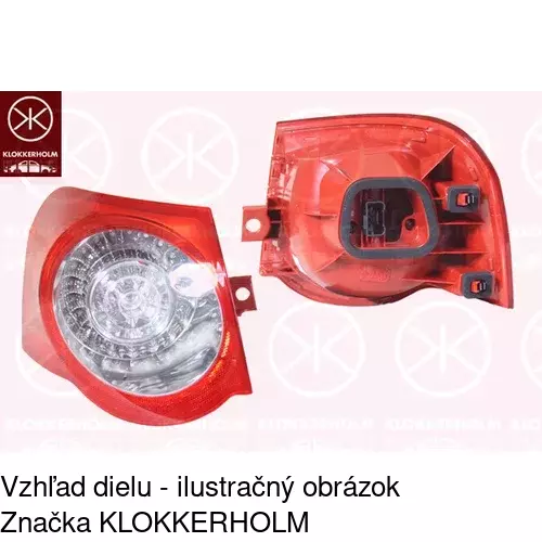 Zadné svetlo 9555874E /POLCAR/ - obr. 2