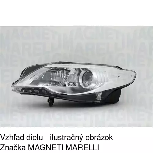 Hlavný reflektor 9556091U /POLCAR/ - obr. 1