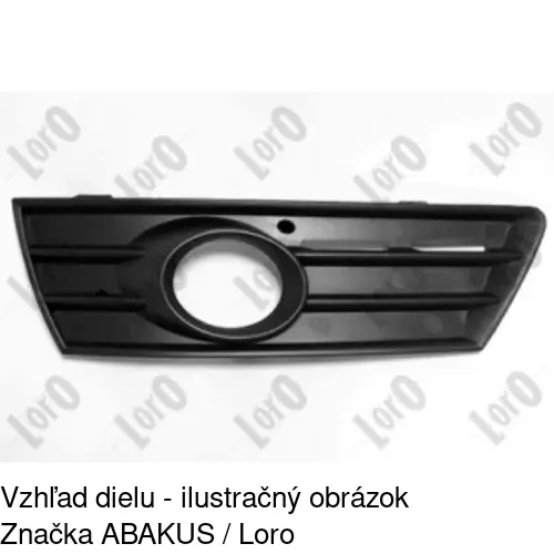Kryt v nárazníku 955627-1 /POLCAR/ - obr. 1