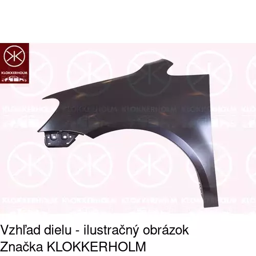 Predný blatník 956301 /POLCAR/ - obr. 1