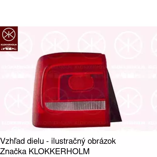 Zadné svetlo 956387-H /POLCAR/ - obr. 1