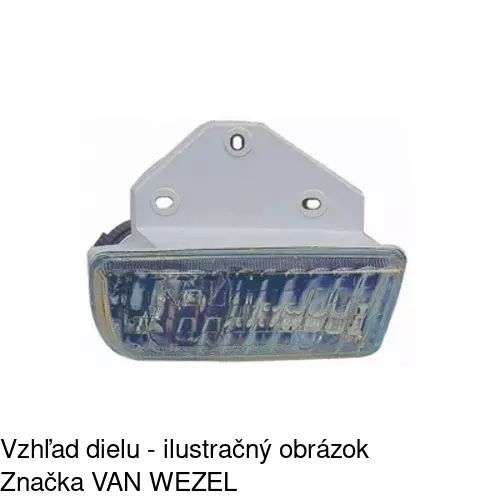 Hmlové svetlo - predné 9566300E /POLCAR/ - obr. 3
