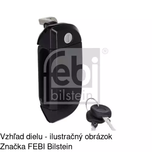 Vnútorná kľučka 9566Z-47 /POLCAR/ - obr. 1