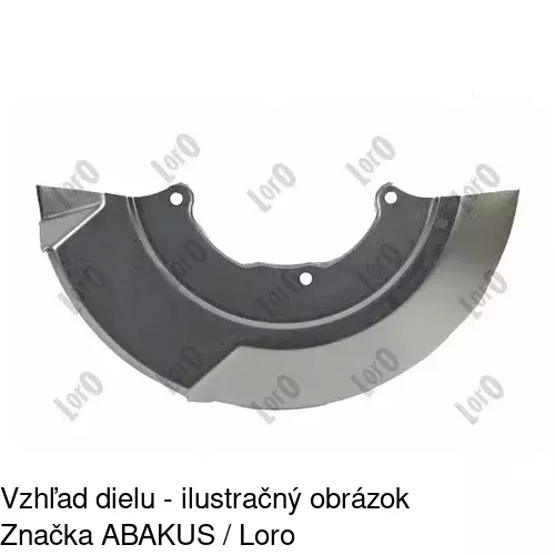 Brzdovy štít 9567OT-1 /POLCAR/ - obr. 2