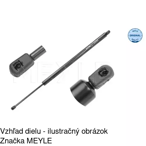 Plynová pružina 9568AB /POLCAR/ - obr. 2