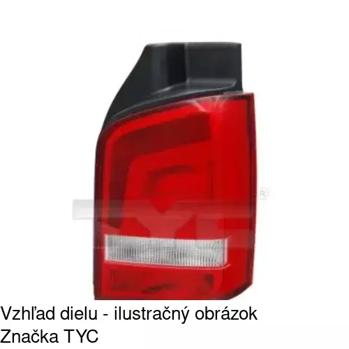 Zadné svetlo POLCAR 956987-E