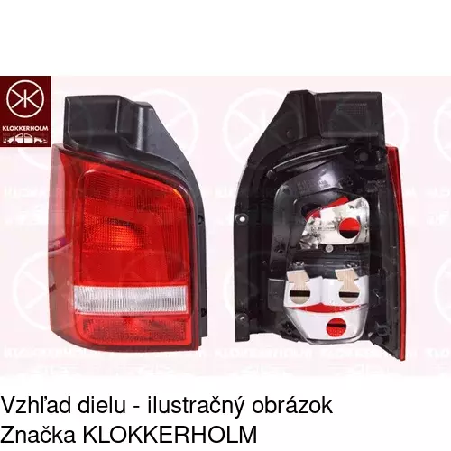 Zadné svetlo 956987-E /POLCAR/ - obr. 1