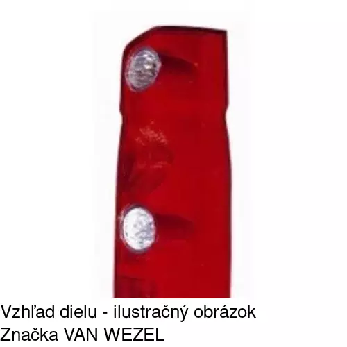 Zadné svetlo 9572880E /POLCAR/ - obr. 5
