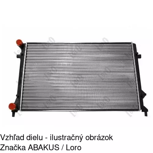 Chladiče vody 957508A1 /POLCAR/ - obr. 1