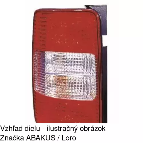 Zadné svetlo 9575871E /POLCAR/ - obr. 4