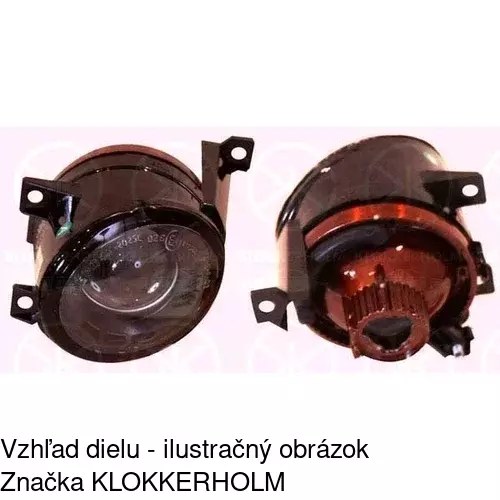 Hmlové svetlo - predné 957830-E /POLCAR/ - obr. 1
