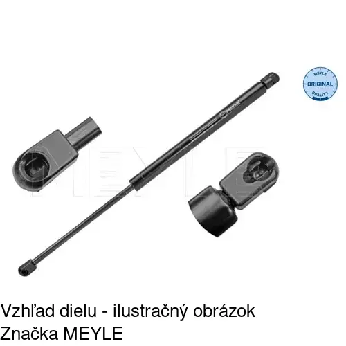 Plynová pružina 9578ABD /POLCAR/ - obr. 4