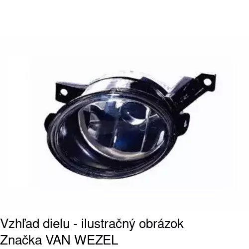 Hmlové svetlo - predné 9579301E /POLCAR/ - obr. 3