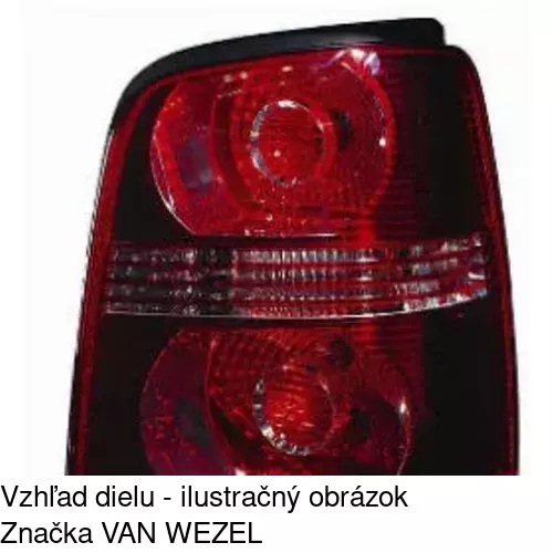 Zadné svetlo 9579880E /POLCAR/ - obr. 3