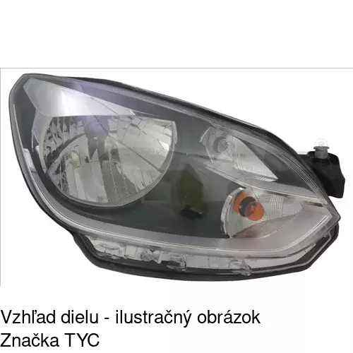 Hlavný reflektor POLCAR 95A109-H