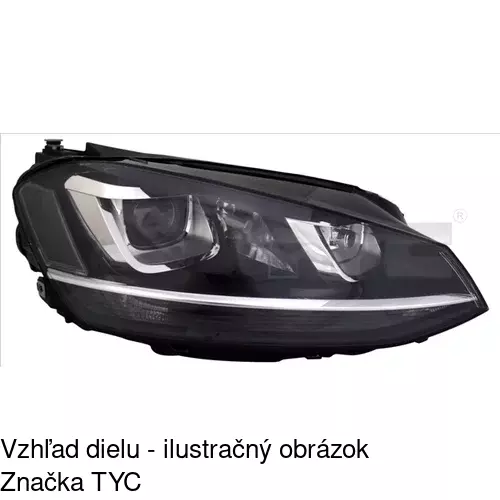 Hlavný reflektor POLCAR 95C2101V