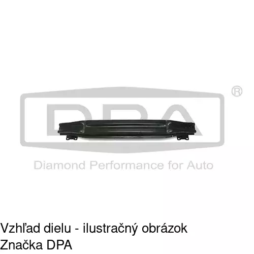 Výstuha nárazníka 95C296-3 /POLCAR/ - obr. 1