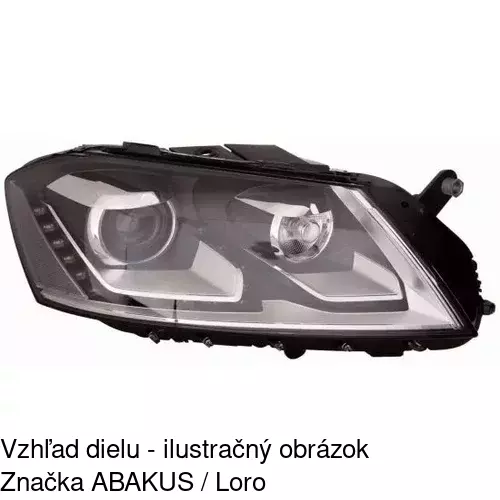 Hlavný reflektor 95D1101V /POLCAR/ - obr. 2