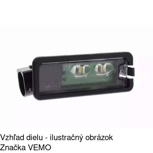 Svetlo na osvetlenie evidenčného čísla 95D1955E /POLCAR/ - obr. 2