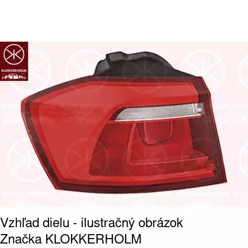 Zadné svetlo POLCAR 95L187-V