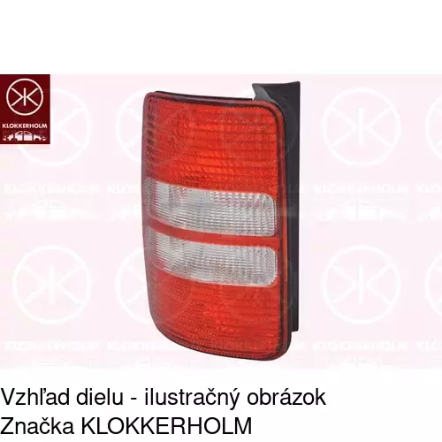 Zadné svetlo 95U187-T /POLCAR/ - obr. 1