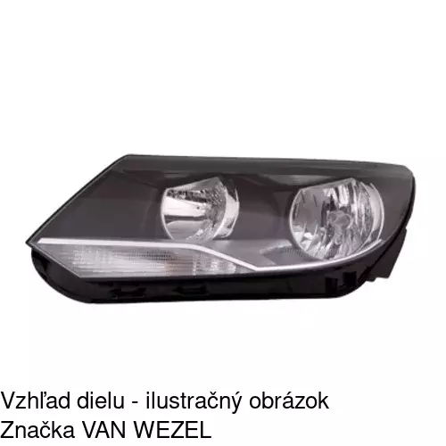 Hlavný reflektor 95X109-H /POLCAR/ - obr. 5
