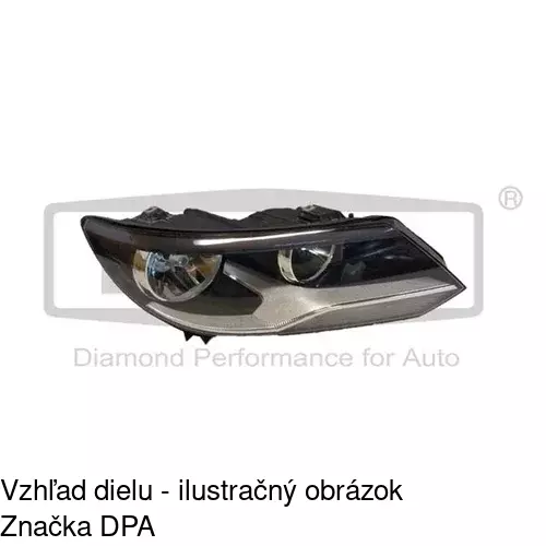 Hlavný reflektor 95X110-H /POLCAR/ - obr. 4