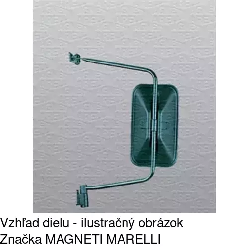 Vonkajšie univerzálne zrkadlo 99LU19-E /POLCAR/ - obr. 4
